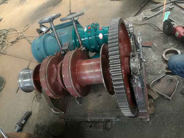 12.5KN Electric Combined Windlass Winch Testing.jpg